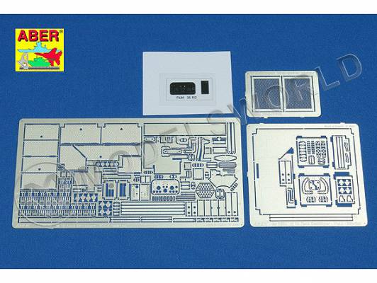 Фототравление для US Tank Destroyer M-10 -vol. 2 - interior. Масштаб 1:35
