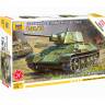 Склеиваемая пластиковая модель Советский средний танк Т-34. Масштаб 1:72