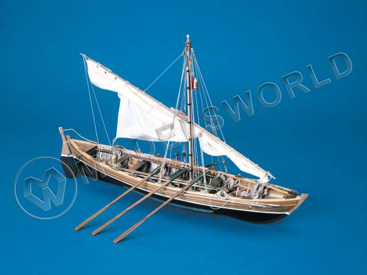 Набор для постройки модели корабля ENGLISH WHALEBOAT Китобойный баркас. Масштаб 1:16