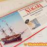 Набор для постройки модели корабля NIAGARA. Масштаб 1:64