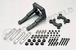 Пластиковая моторама на двигатель Froating Radial Mount10