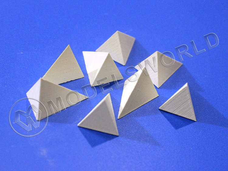 Надолбы бетонные (тетраэдр длинный), 24 шт. Масштаб 1:100 - фото 1