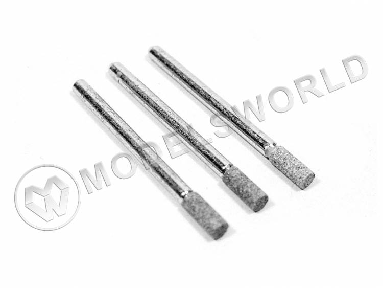 Насадка шлифовальная, карбид кремния, цилиндр, 3х8 мм, 3 шт - фото 1