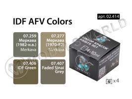 Набор спиртовых красок Jim Scale "IDF"