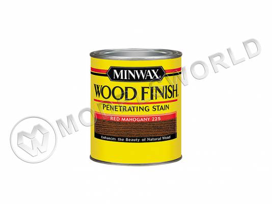 Морилка MinWax Wood Finish, красный махагон, 237 мл
