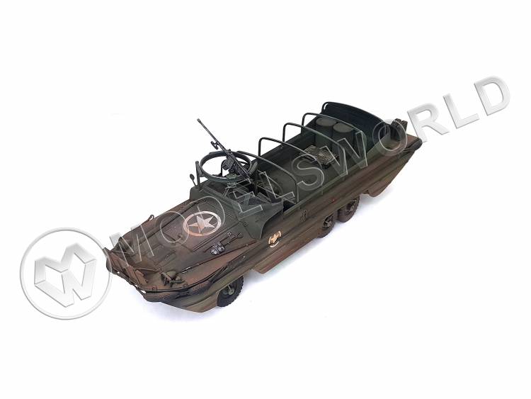 Готовая модель автомобиль-амфибия DUKW в масштабе 1:35 - фото 1
