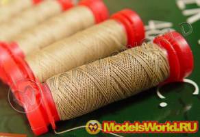 Нить для моделей Amati, бежевая, 1.6 мм х 10 м