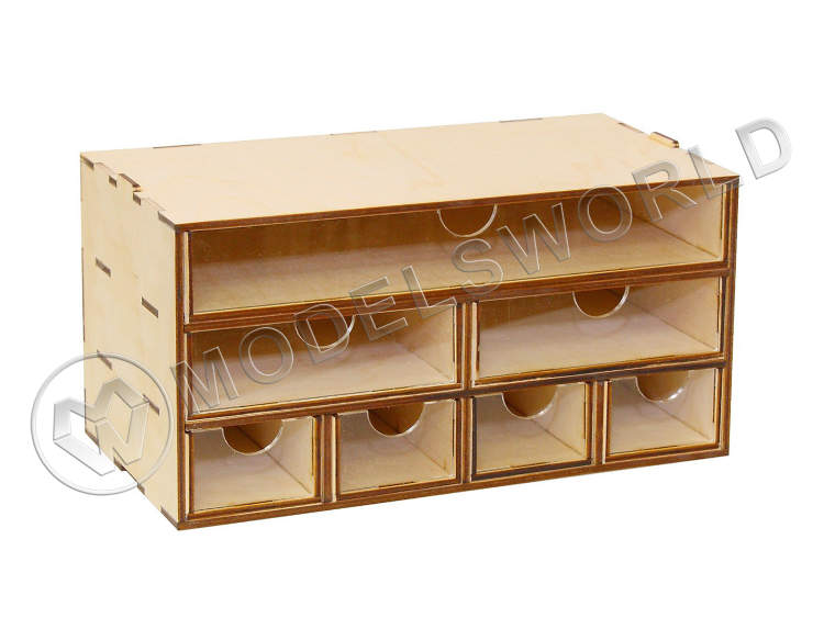 Касcетный модуль-органайзер комбинированный  на 7 ящичков - фото 1