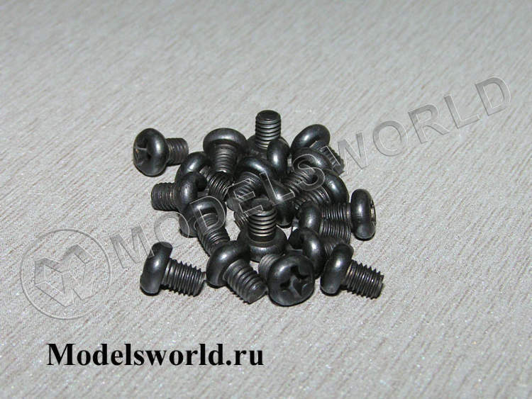 Винт с круглой головкой М3х4 - фото 1