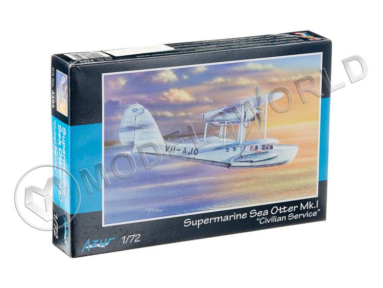 Склеиваемая пластиковая модель Британская летающая лодка Supermarine Sea Otter Mk.I Civilian Service. Масштаб 1:72 - фото 1