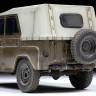 Склеиваемая пластиковая модель Советский военный внедорожник УАЗ-469. Масштаб 1:35