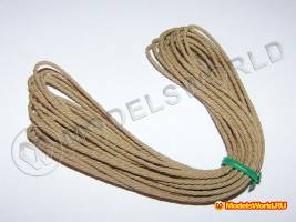 Нить для моделей Amati, бежевая, 2.0 мм х 5 м