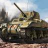Склеиваемая пластиковая модель Канадский крейсерский танк Ram Mk. II, ранний. Масштаб 1:35