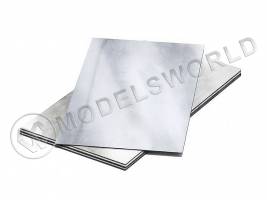 Алюминий 1.6 мм, лист 15х30 см, 1 шт