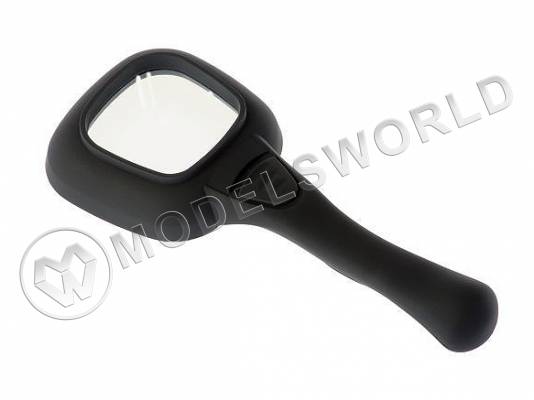 Лупа ручная 4х с подсветкой