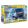 Склеиваемая пластиковая модель Автомобиль KAMAZ-43509 KAMAZ-мастер. Масштаб 1:72