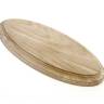 Основание заготовка эллипсное 210х90 мм, дуб