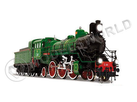 Набор для постройки модели паровоза С-68. Масштаб 1:32 - фото 1