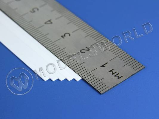 Полоска пластиковая 0.5х2.0 мм, 10 шт