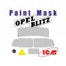 Окрасочная маска на остекление Opel Blitz, ICM. Масштаб 1:35