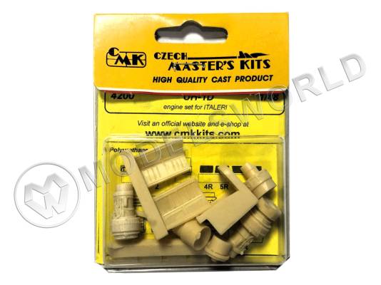 Конверсионный набор для UH-1D ingine, Italeri. Масштаб 1:48