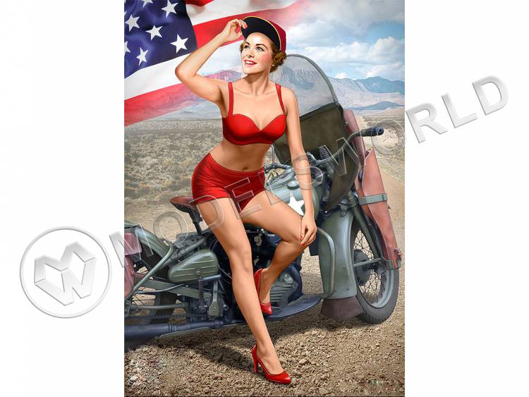 Фигуры, серия Пин-ап, набор №1, Мерлин. Масштаб 1:24 - фото 1