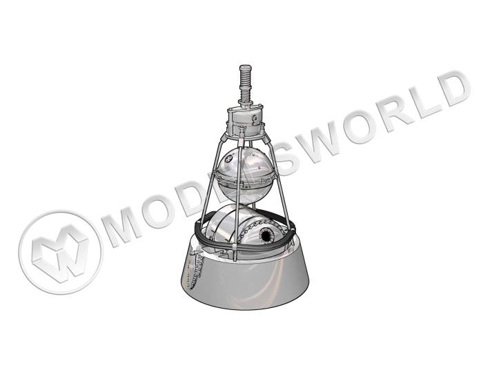 Склеиваемая пластиковая модель Советский ИСЗ Спутник-2. Масштаб 1:35 Склеиваемая пластиковая модель Советский ИСЗ Спутник-2. Масштаб 1:35 - фото 1
