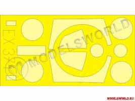 Окрасочная маска для Seahawk Mk 100/101, Trumpeter. Масштаб 1:48