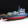 Склеиваемая пластиковая модель Российский атомный ледокол «Арктика» проект 22220. Масштаб 1:350