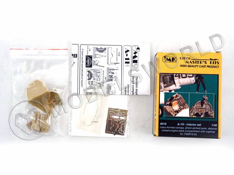 Конверсионный набор для A-1H Interior Set, Tamiya. Масштаб 1:48 - фото 1