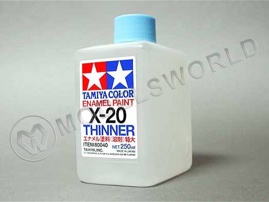 Растворитель для эмалевых красок Tamiya X-20, 250 мл - фото 1