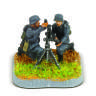 Немецкий 81-мм миномет с расчетом 1939-1942. Масштаб 1:72