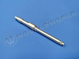 Металлическая короткая L/44 120 мм "Рейнметалл" пушка для танков "Леопард". Масштаб 1:35