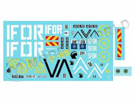 Декаль Balkan Warriors. Масштаб 1:35