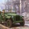 Склеиваемая пластиковая модель советский военный легковой автомобиль. Масштаб 1:35