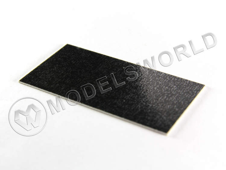 Табличка черненая 6.5х3.5 см - фото 1