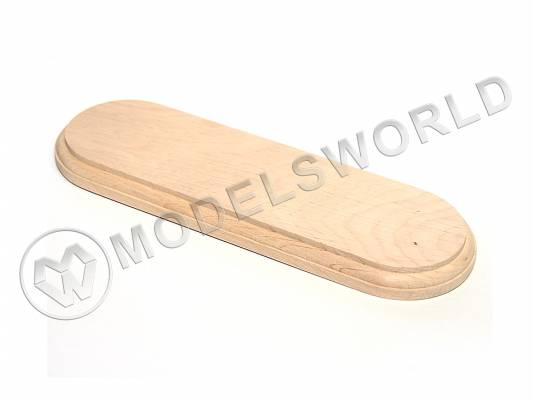 Основание овальное 300х100 мм, ольха