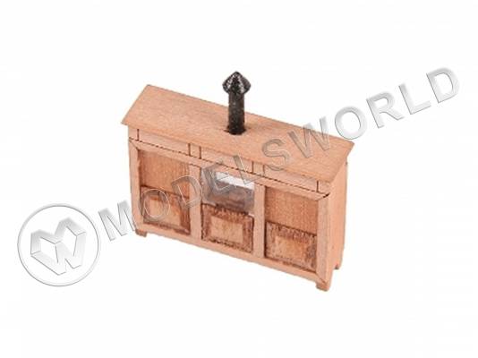 Нактоуз на один компас 21х5.2х15.5 мм