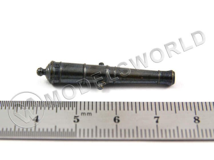 Пушка. Полностью обработанная, 36.5 мм., без декора, 2 шт - фото 1