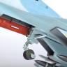 Склеиваемая пластиковая модель Российский многоцелевой истребитель завоевания превосходства в воздухе Су-30СМ. Масштаб 1:48