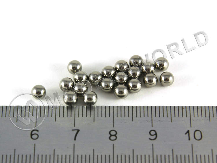 Ядро, нержавеющая сталь, 4.0 мм, 20 шт Ядро, нержавеющая сталь, 4.0 мм, 20 шт - фото 1