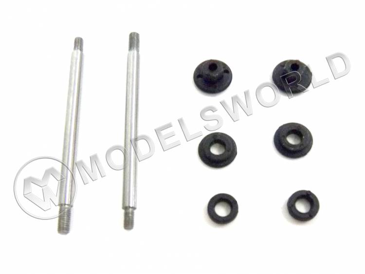 Шток передних амортизаторов для автомоделей Himoto E10, 2 шт - фото 1