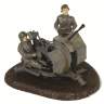 Немецкое 20-мм зенитное орудие Flak-38 с расчётом. Масштаб 1:72