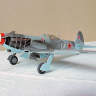 Склеиваемая пластиковая модель Советский истребитель Як-9 французского лётчика-аса Марселя Лефевра. Масштаб 1:48