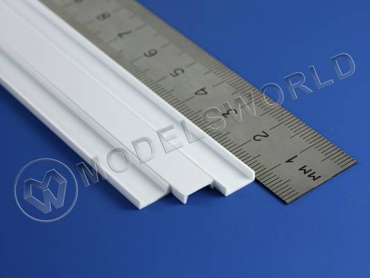 Швеллер пластиковый 7.9х2.4 мм, 3 шт