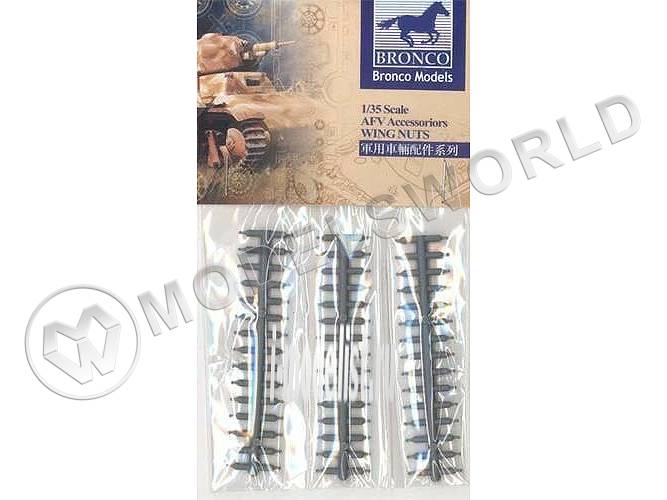 Round Bolt Nuts (General Purpose). Масштаб 1:35 - фото 1