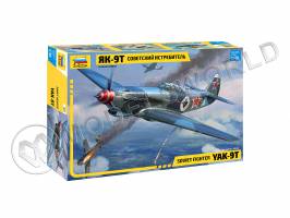 Склеиваемая пластиковая модель Советский истребитель Як-9Т. Масштаб 1:48